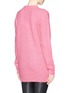 Back View - Click To Enlarge - T BY ALEXANDER WANG - Rib knit tunic sweater