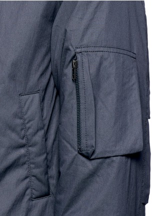 Detail View - Click To Enlarge - NANAMICA - Faux fur hood KODENSHI® Down puffer coat