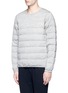 Front View - Click To Enlarge - NANAMICA - KODENSHI® down puffer wool sweatshirt