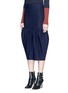 Front View - Click To Enlarge - VICTORIA BECKHAM - Gathered bubble hem midi skirt