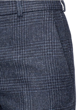 Detail View - Click To Enlarge - VICTORIA BECKHAM - Prince of Wales check wool pants