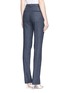 Back View - Click To Enlarge - VICTORIA BECKHAM - Prince of Wales check wool pants