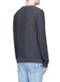 Back View - Click To Enlarge - SCOTCH & SODA - Mountain embroidery patch sweatshirt