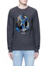 Main View - Click To Enlarge - SCOTCH & SODA - Mountain embroidery patch sweatshirt