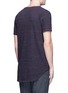 Back View - Click To Enlarge - SCOTCH & SODA - Melangé cotton blend T-shirt
