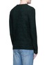 Back View - Click To Enlarge - SCOTCH & SODA - Slub wool-cotton blend sweater
