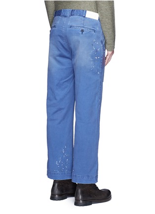 Back View - Click To Enlarge - SCOTCH & SODA - Paint splatter worker pants