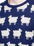 Detail View - Click To Enlarge - SCOTCH & SODA - Sheep intarsia wool-blend sweater