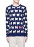 Main View - Click To Enlarge - SCOTCH & SODA - Sheep intarsia wool-blend sweater