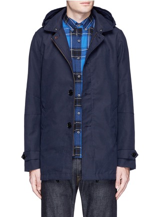Main View - Click To Enlarge - SCOTCH & SODA - Padded trench coat