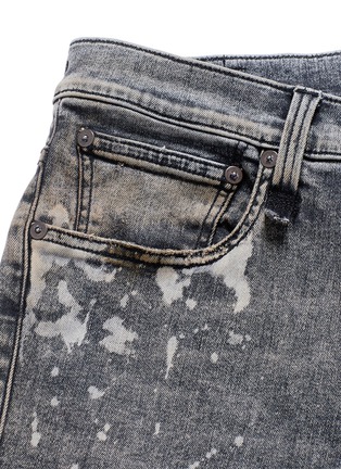  - R13 - 'Skate' bleach stain frayed jeans