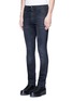 Front View - Click To Enlarge - R13 - 'Skate' distressed slim fit jeans