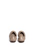 Back View - Click To Enlarge - TORY BURCH - 'Jolie' patent toe cap leather ballerina flats