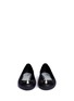 Front View - Click To Enlarge - MELISSA - x Jason Wu 'Space Love II' bow PVC flats