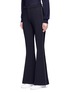 Front View - Click To Enlarge - COMME MOI - Wool blend flared pants