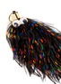 Detail View - Click To Enlarge - SOPHIE HULME - 'George' ethical Turkey feather keyring