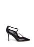 Main View - Click To Enlarge - KATE SPADE - 'Priscilla' lace-up leather pumps