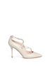 Main View - Click To Enlarge - KATE SPADE - 'Priscilla' lace-up leather pumps