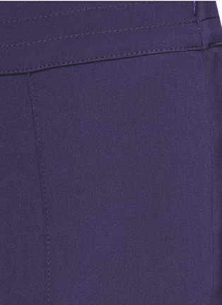 Detail View - Click To Enlarge - VICTOR ALFARO - Crepe high waist pants