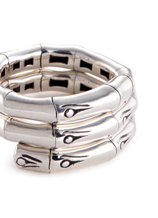 Detail View - Click To Enlarge - JOHN HARDY - Silver coil ring
