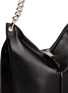 Detail View - Click To Enlarge - JIMMY CHOO - 'Raven' large leather shoulder bag