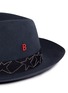 Detail View - Click To Enlarge - MY BOB - 'Tribeca' Russian star chain band furfelt hat