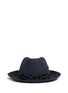 Main View - Click To Enlarge - MY BOB - 'Tribeca' Russian star chain band furfelt hat