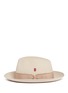 Figure View - Click To Enlarge - MY BOB - 'Tribeca' mohair ribbon band rabbit furfelt hat