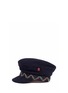 Figure View - Click To Enlarge - MY BOB - 'Steward' beaded stripe band felt schoolboy cap