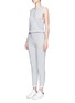 Front View - Click To Enlarge - FRAME - 'Le Vintage' French terry jumpsuit