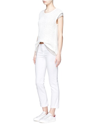 Figure View - Click To Enlarge - FRAME - 'Le High Straight' high rise jeans