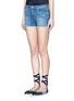 Front View - Click To Enlarge - FRAME - 'Le Cutoff' denim shorts
