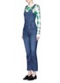 Front View - Click To Enlarge - FRAME - 'Le High' denim overalls
