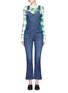 Main View - Click To Enlarge - FRAME - 'Le High' denim overalls