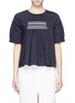 Main View - Click To Enlarge - PETER PILOTTO - 'Sophia' shirred front blouse