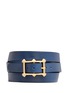 Figure View - Click To Enlarge - VALENTINO GARAVANI - 'V Rockstud' triple wrap leather bracelet