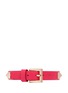Figure View - Click To Enlarge - VALENTINO GARAVANI - 'Rockstud' skinny leather bracelet