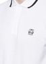 Detail View - Click To Enlarge - MC Q - Contrast trim logo patch polo shirt