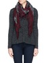 Figure View - Click To Enlarge - FALIERO SARTI - 'Aury' plaid cashmere blend scarf
