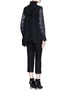 Figure View - Click To Enlarge - 3.1 PHILLIP LIM - Frayed edge wool blend sleeveless sweater