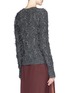 Back View - Click To Enlarge - 3.1 PHILLIP LIM - Diamond fringe jacquard Mohair-wool blend sweater
