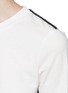 Detail View - Click To Enlarge - 3.1 PHILLIP LIM - Mohair trim jersey T-shirt