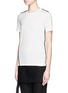 Front View - Click To Enlarge - 3.1 PHILLIP LIM - Mohair trim jersey T-shirt