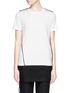 Main View - Click To Enlarge - 3.1 PHILLIP LIM - Mohair trim jersey T-shirt