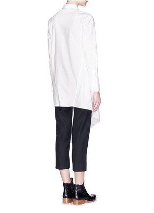 Back View - Click To Enlarge - 3.1 PHILLIP LIM - Parachute skirt belted poplin shirt