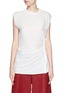 Main View - Click To Enlarge - 3.1 PHILLIP LIM - Raw edge ruche silk top