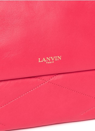 Detail View - Click To Enlarge - LANVIN - 'Sugar' medium quilted leather flap bag