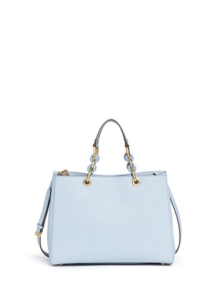 Back View - Click To Enlarge - MICHAEL KORS - 'Cynthia' large saffiano leather satchel