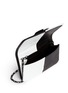 Detail View - Click To Enlarge - PIERRE HARDY - 'Alpha' small colourblock lamb leather shoulder bag