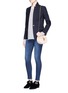 Figure View - Click To Enlarge - FRAME - 'Le Skinny de Jeanne' jeans